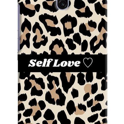 Leopard Print Self Love Redmi 8A Dual Hard Case Back Cover by Casekaro