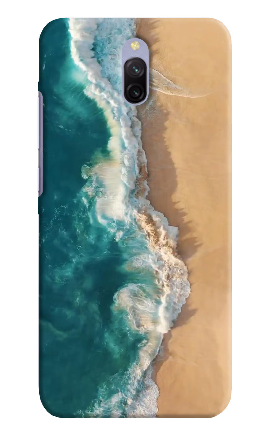 Ocean Beach Redmi 8A Dual Back Cover, Hard case
