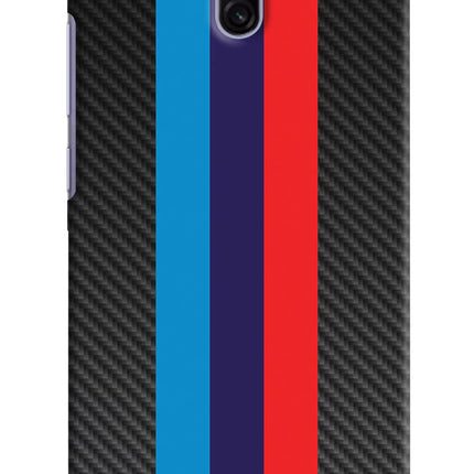 BMW Stripes Pattern Redmi 8A Dual Hard Case Back Cover by Casekaro