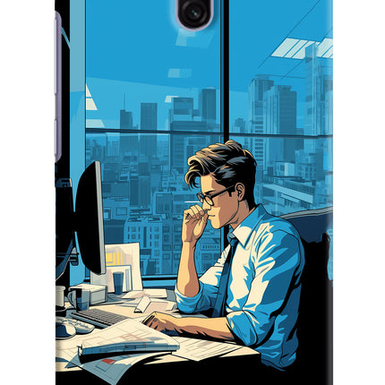 Focused Hustler (AI Generated) Redmi 8A Dual Hard Case Back Cover by Casekaro