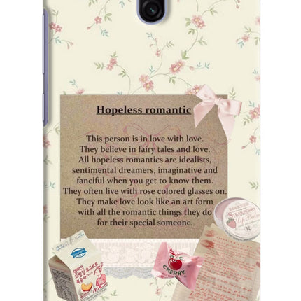 Hopeless Romantic Redmi 8A Dual Hard Case Back Cover by Casekaro