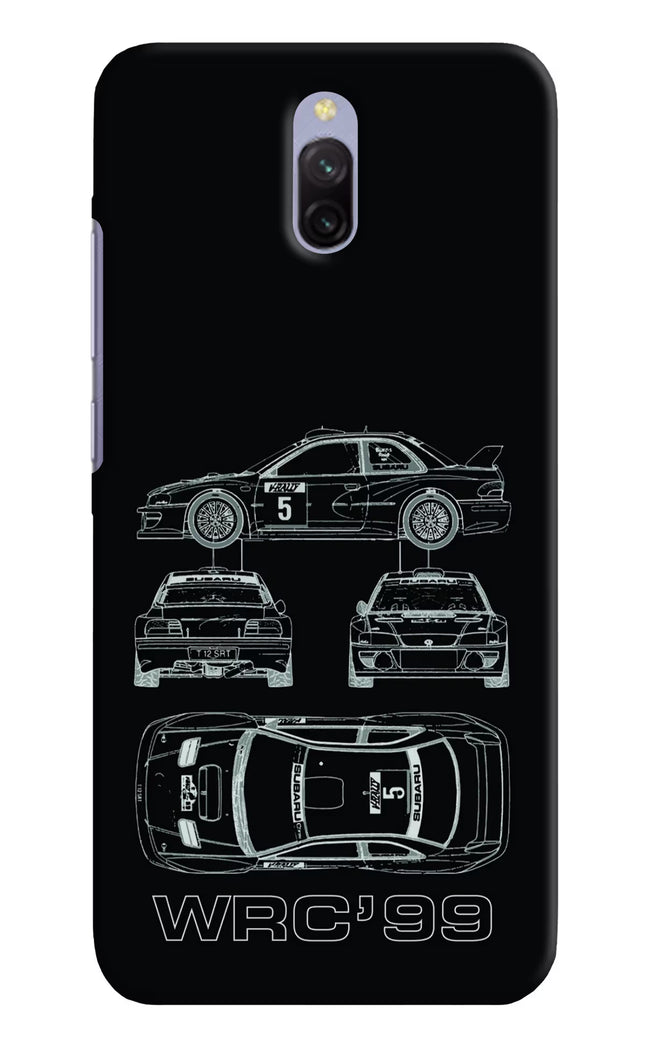 WRC'99 Redmi 8A Dual Hard Case Back Cover by Casekaro