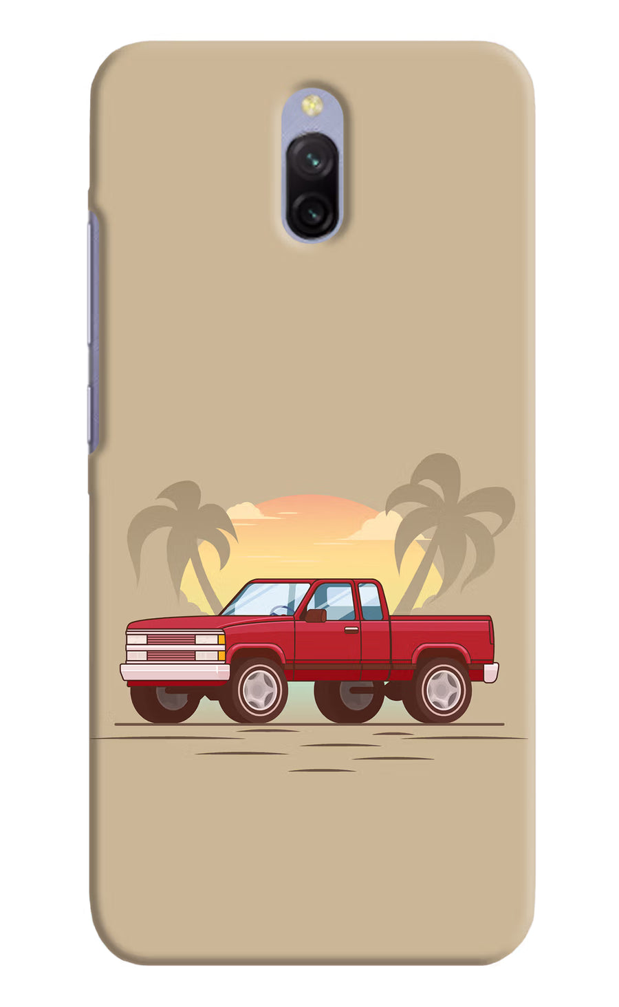 Desert Classic Drive Redmi 8A Dual Back Cover, Hard case