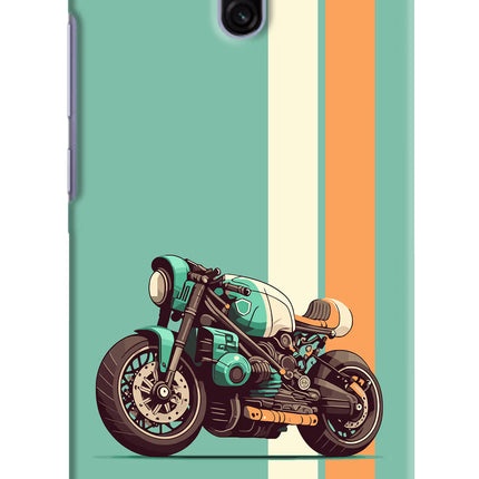Striped Moto Drift Redmi 8A Dual Hard Case Back Cover by Casekaro