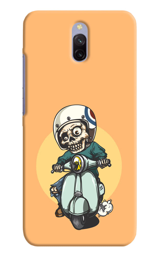 Undead Biker Redmi 8A Dual Hard Case Back Cover by Casekaro
