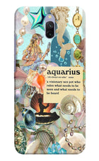 Aquarius Zodiac Redmi 8A Dual Hard Case Back Cover by Casekaro
