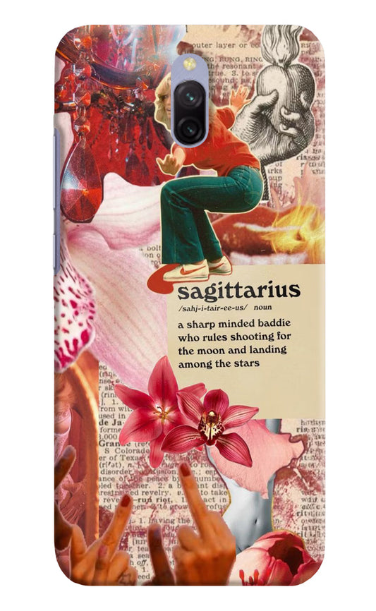 Sagittarius Zodiac Redmi 8A Dual Hard Case Back Cover by Casekaro