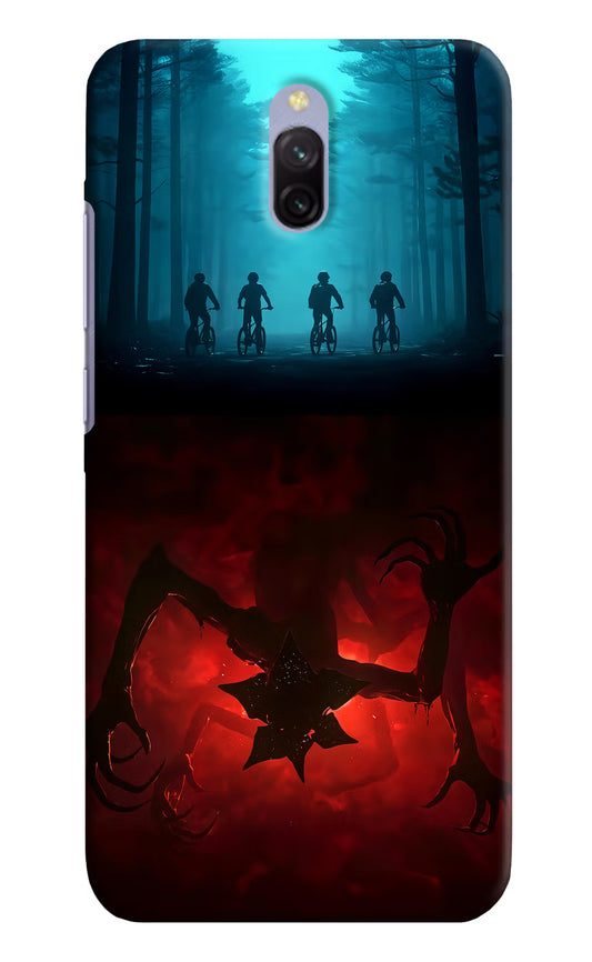 Ordinary Things Downside Up Redmi 8A Dual Hard Case Back Cover by Casekaro