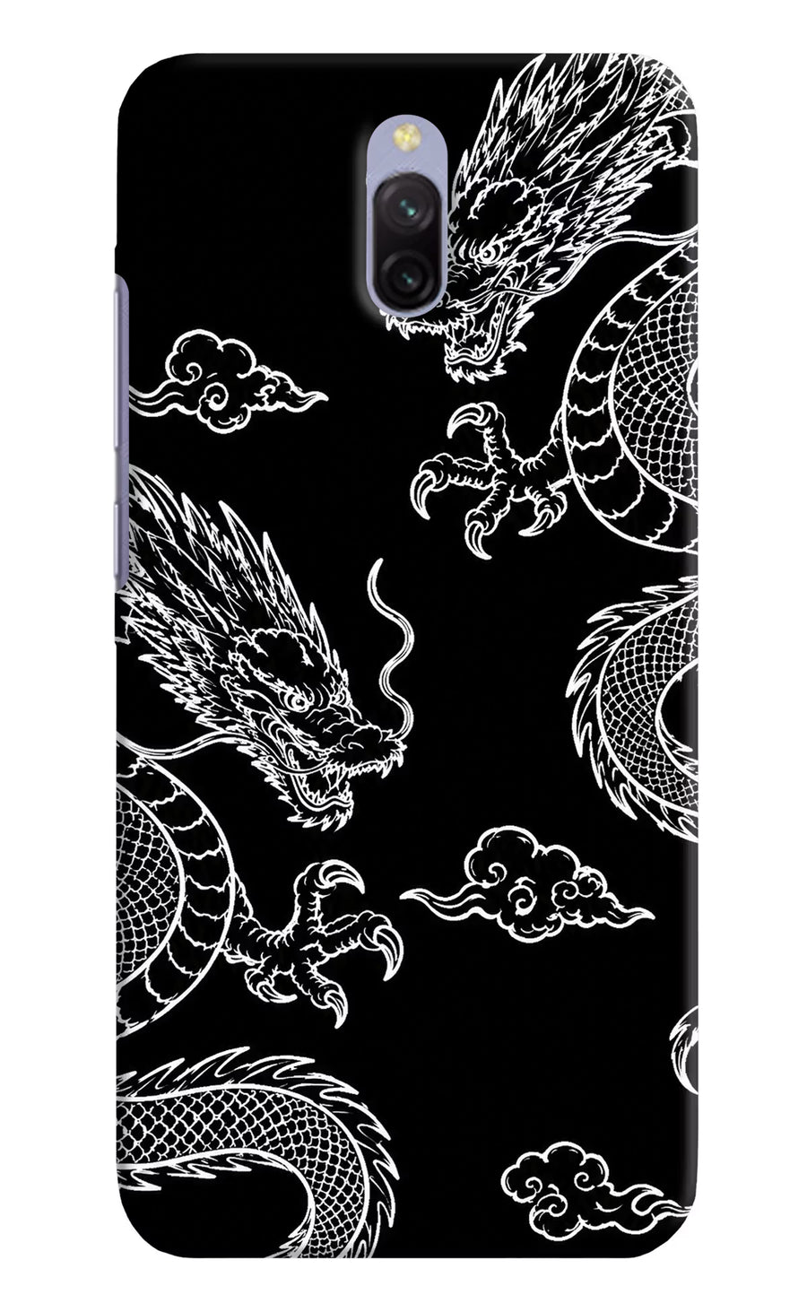 Twin Dragons Redmi 8A Dual Back Cover, Hard case