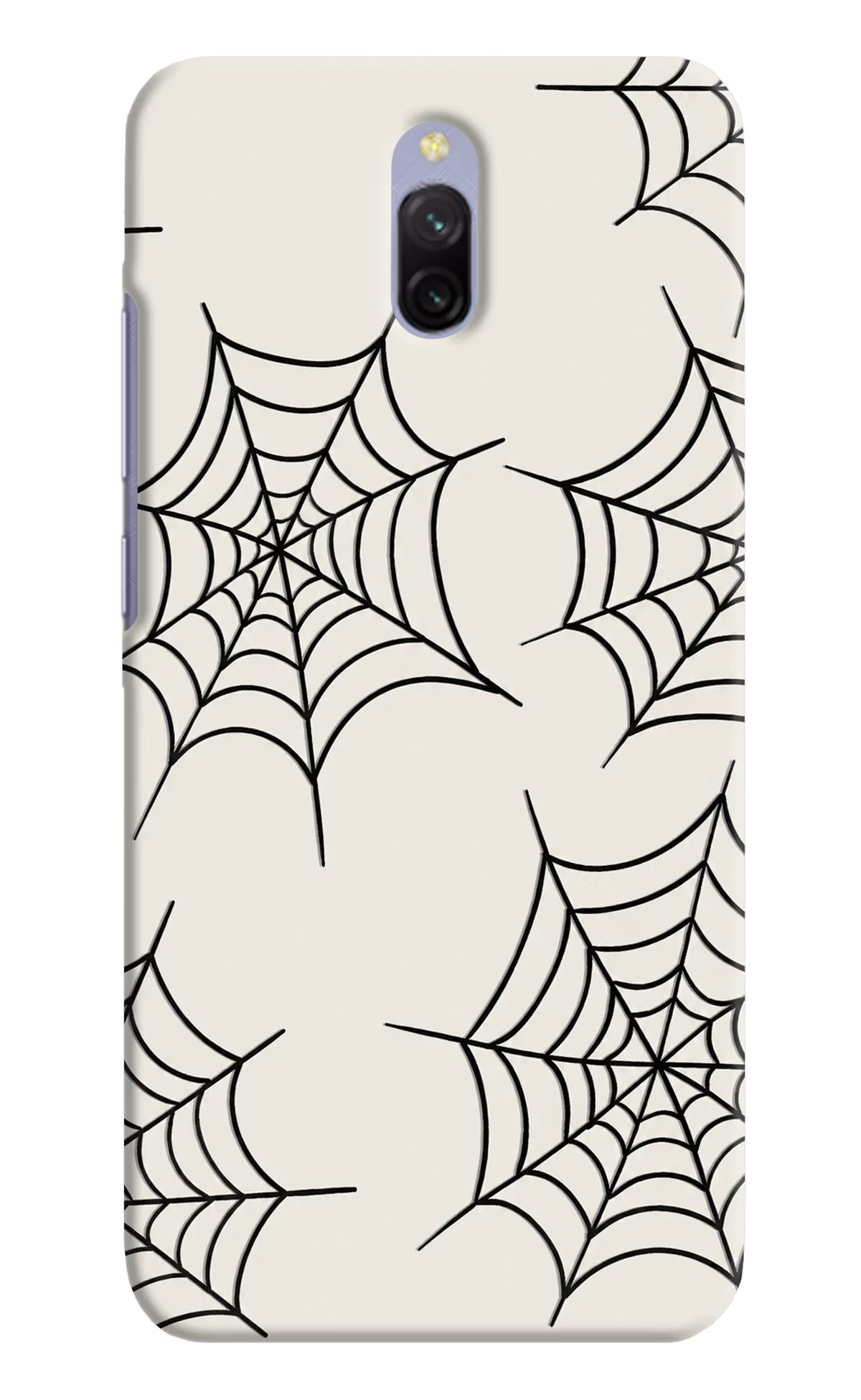 Spider Web Redmi 8A Dual Hard Case Back Cover by Casekaro