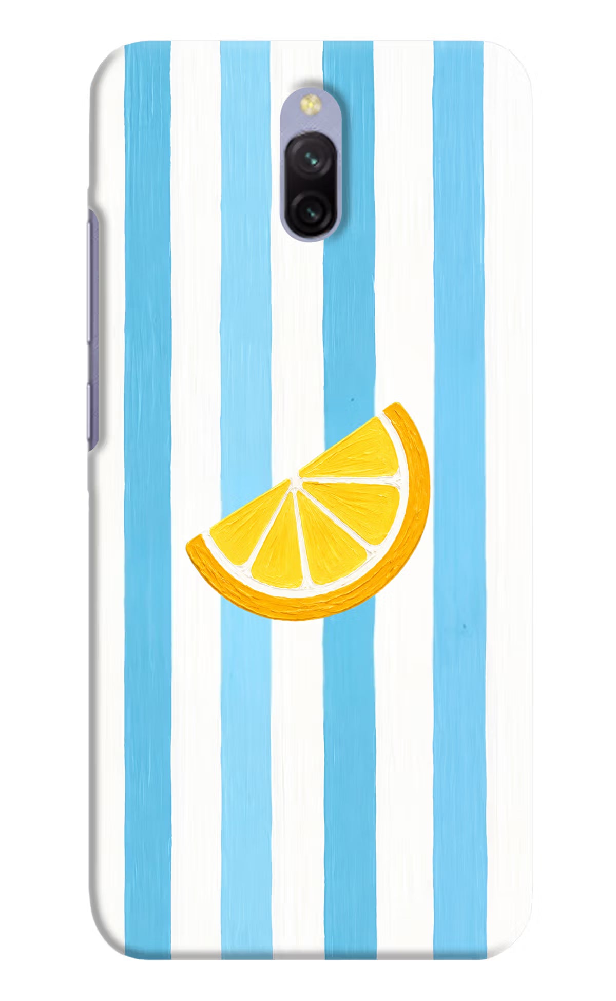 Summer Lemon Redmi 8A Dual Hard Case Back Cover by Casekaro