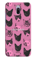 Pink Cats Redmi 8A Dual Hard Case Back Cover by Casekaro