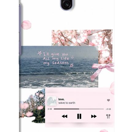 Wave to earth Redmi 8A Dual Hard Case Back Cover by Casekaro