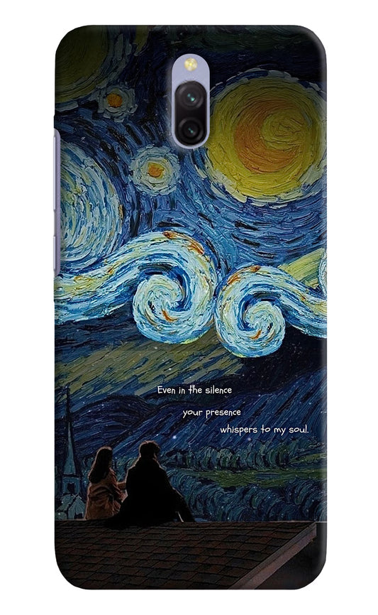 Softcore Redmi 8A Dual Hard Case Back Cover by Casekaro