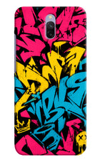 Graffiti Vibe Redmi 8A Dual Hard Case Back Cover by Casekaro