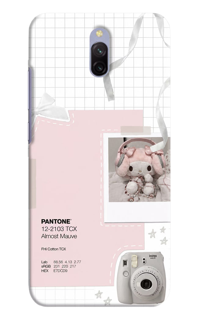 Pantone Asthetic Redmi 8A Dual Hard Case Back Cover by Casekaro