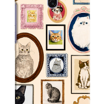 Mirror Cats Redmi 8A Dual Hard Case Back Cover by Casekaro