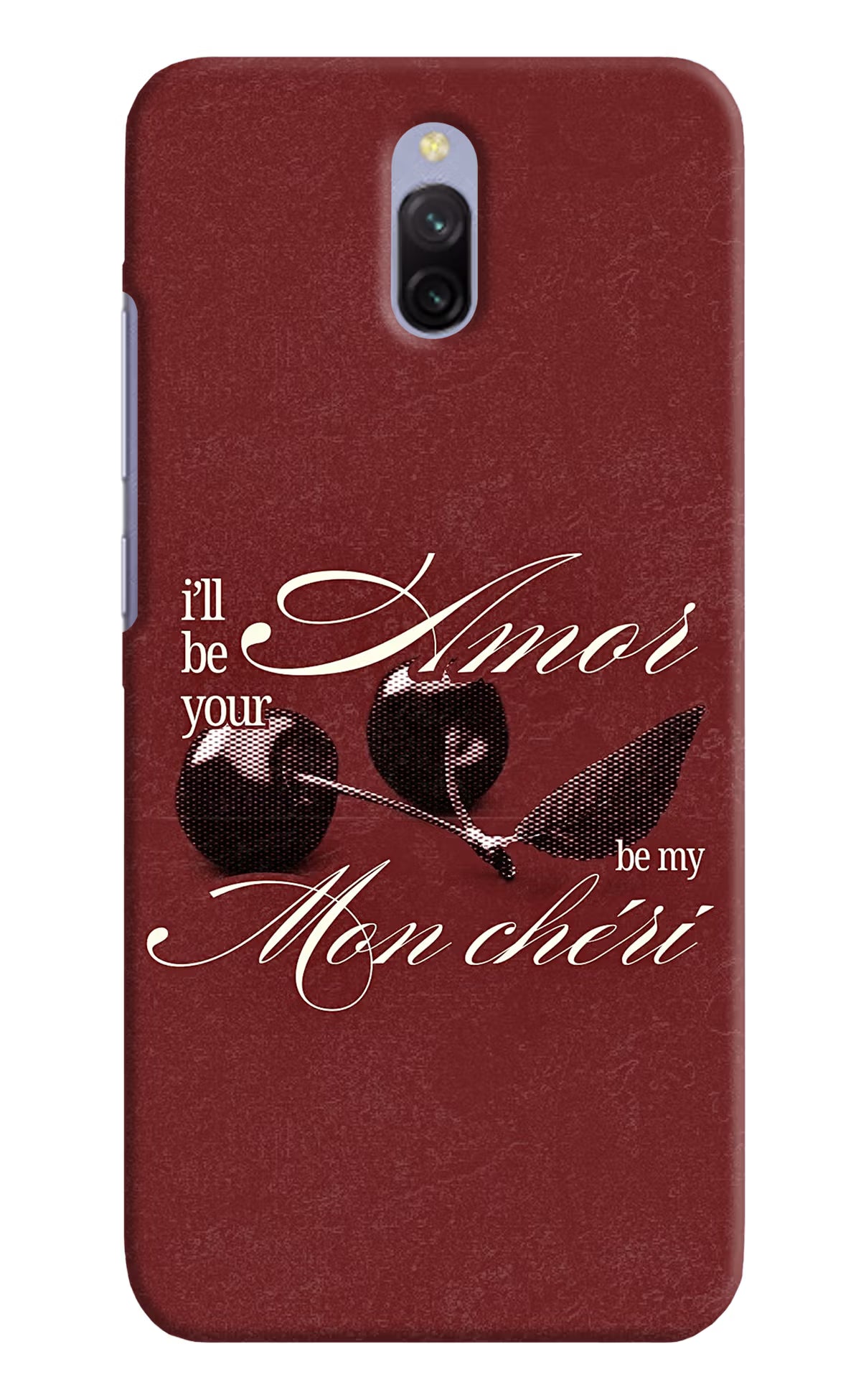Velvet Cherry Redmi 8A Dual Back Cover