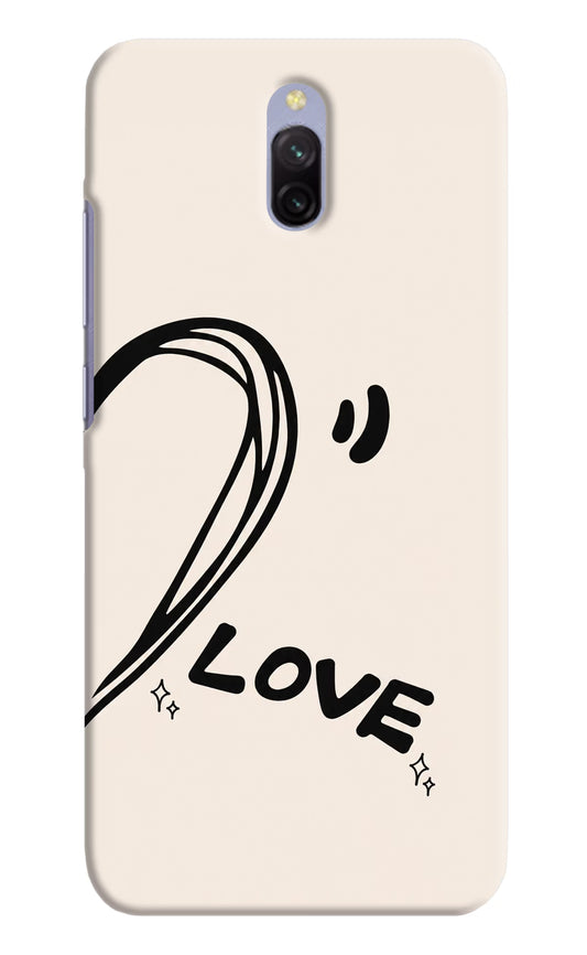 Soul Line Redmi 8A Dual Hard Case Back Cover by Casekaro