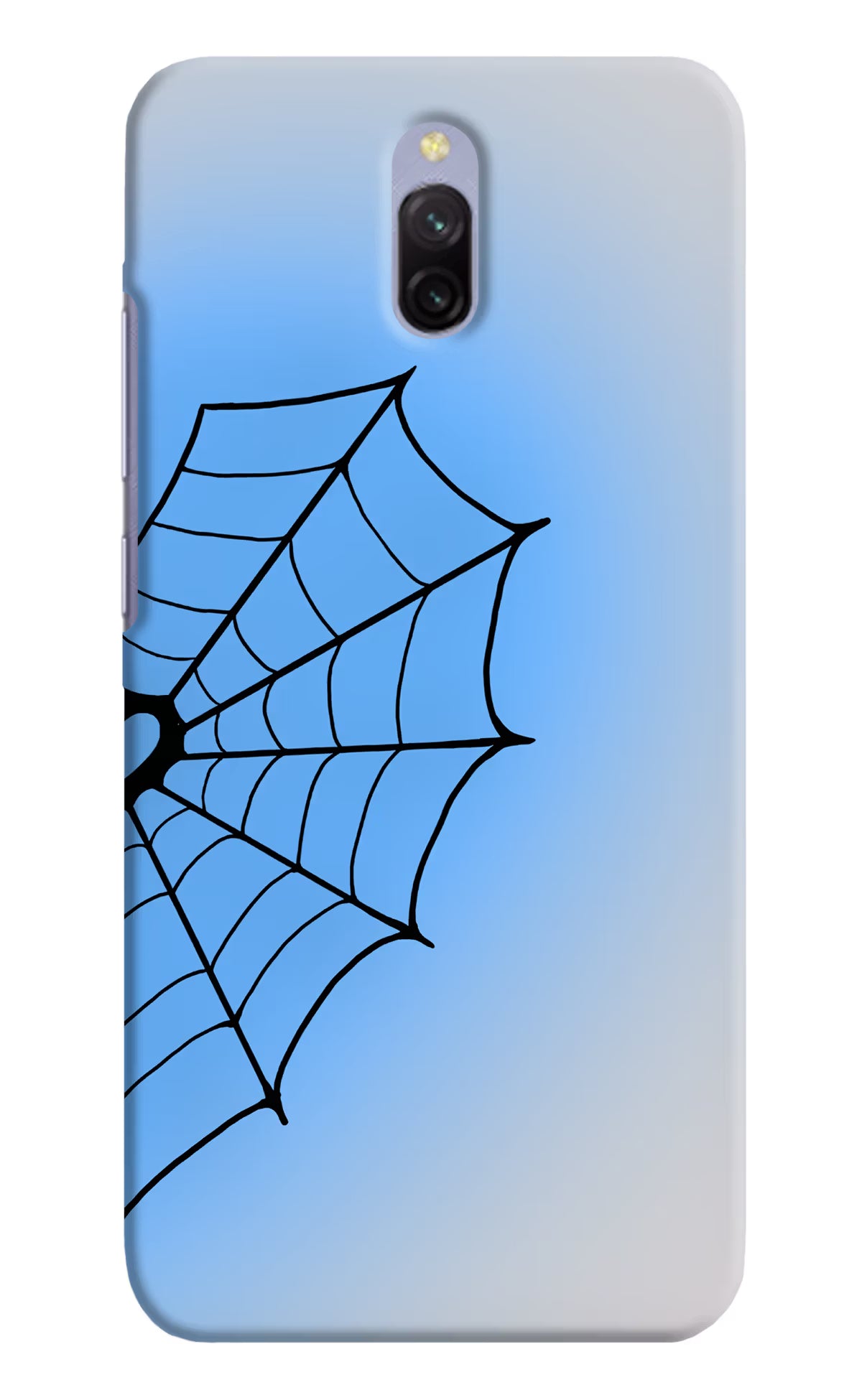 Blue Web Redmi 8A Dual Back Cover