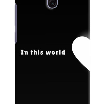 This World Redmi 8A Dual Hard Case Back Cover by Casekaro