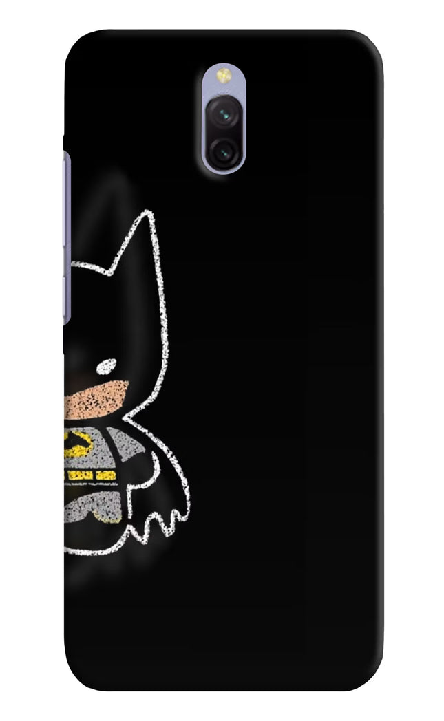 Bat Kitty Redmi 8A Dual Hard Case Back Cover by Casekaro