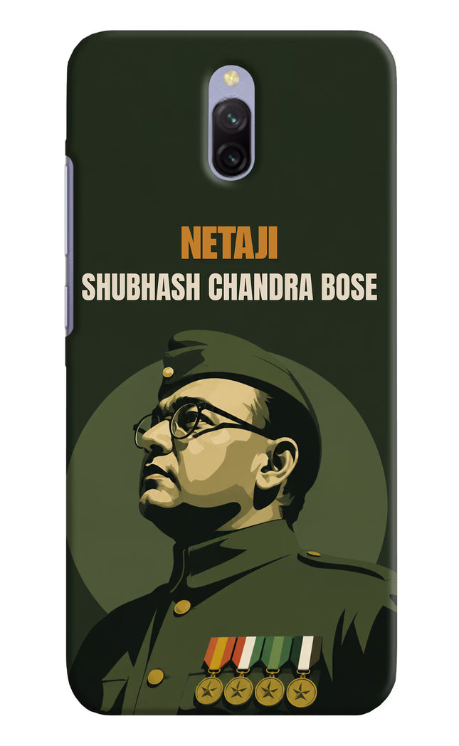 Netaji Legacy Redmi 8A Dual Hard Case Back Cover by Casekaro
