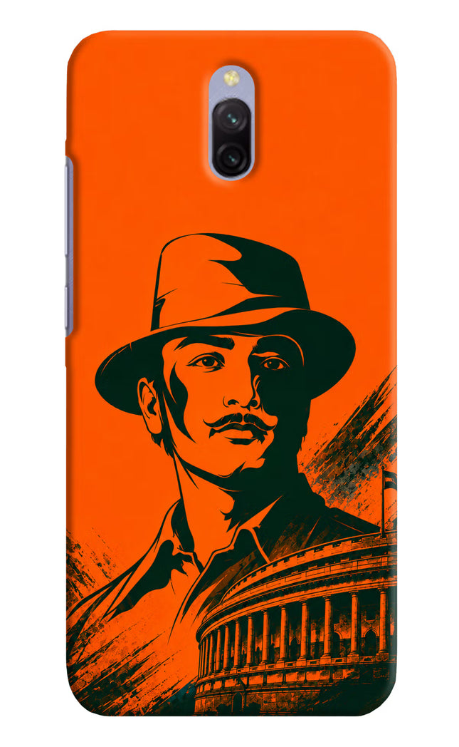 Bhagat Singh Legacy Redmi 8A Dual Hard Case Back Cover by Casekaro