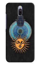 Divine Sun Redmi 8A Dual Hard Case Back Cover by Casekaro