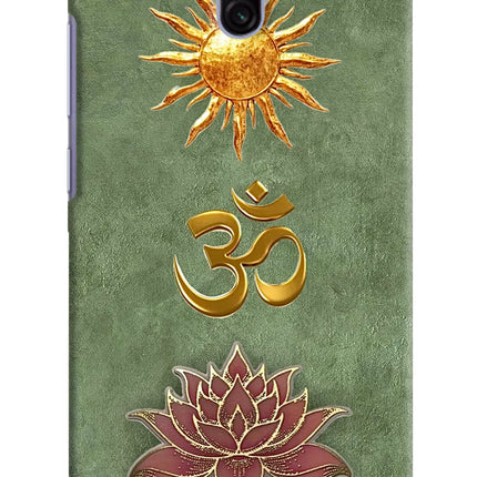 Om & Lotus Redmi 8A Dual Back Cover