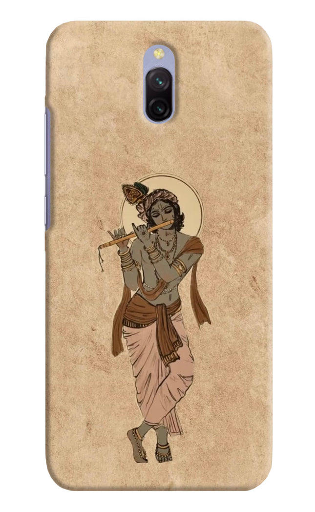 Krishna Redmi 8A Dual Hard Case Back Cover by Casekaro