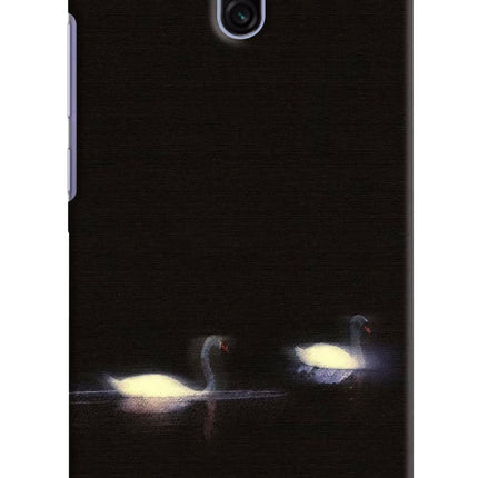 Silent Swans Redmi 8A Dual Hard Case Back Cover by Casekaro
