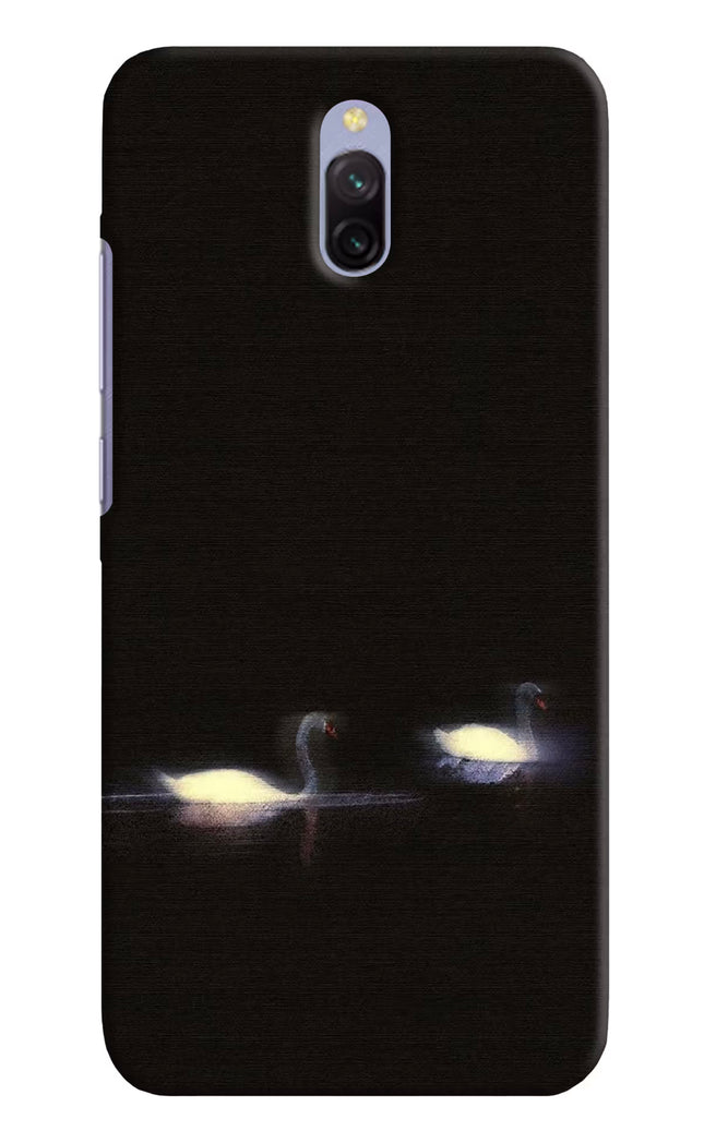 Silent Swans Redmi 8A Dual Hard Case Back Cover by Casekaro