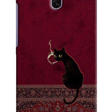 Midnight Cat Redmi 8A Dual Hard Case Back Cover by Casekaro