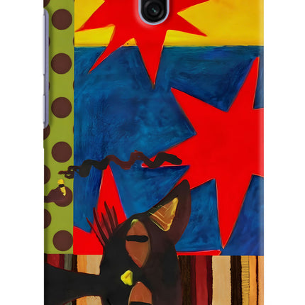 Pop Cat Redmi 8A Dual Hard Case Back Cover by Casekaro