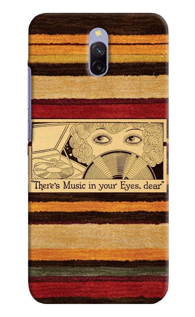 Vinyl Stripes Redmi 8A Dual Hard Case Back Cover by Casekaro