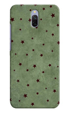 Green Stars Redmi 8A Dual Hard Case Back Cover by Casekaro