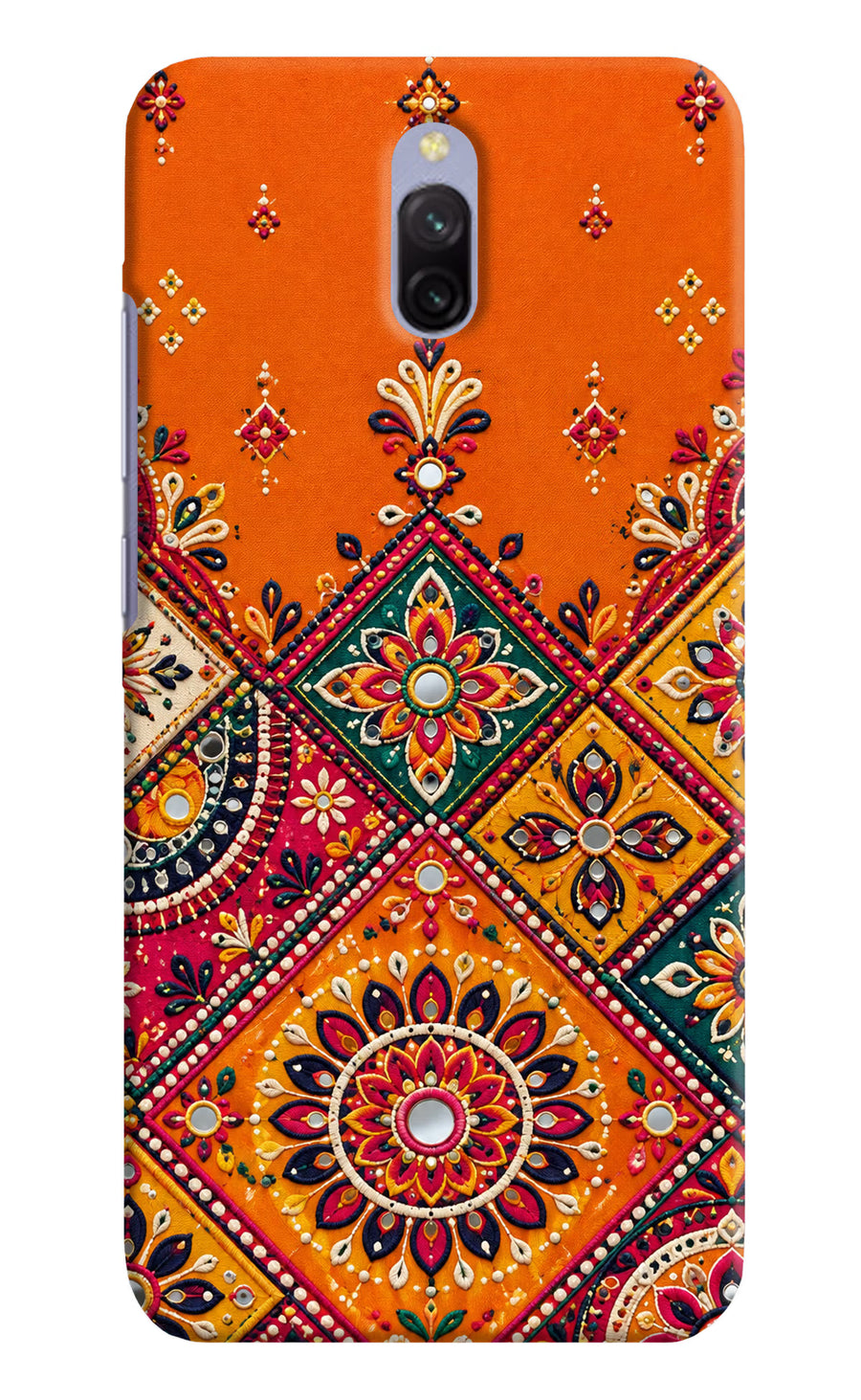 Kutch Glow Redmi 8A Dual Back Cover, Hard case