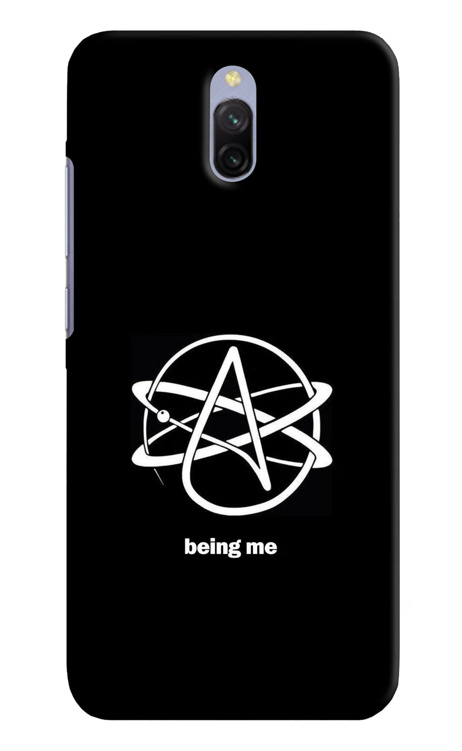 Atheist Symbol Redmi 8A Dual Back Cover, Hard case