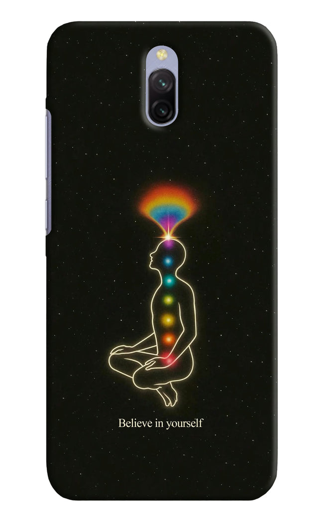 Believe in yourself Redmi 8A Dual Hard Case Back Cover by Casekaro