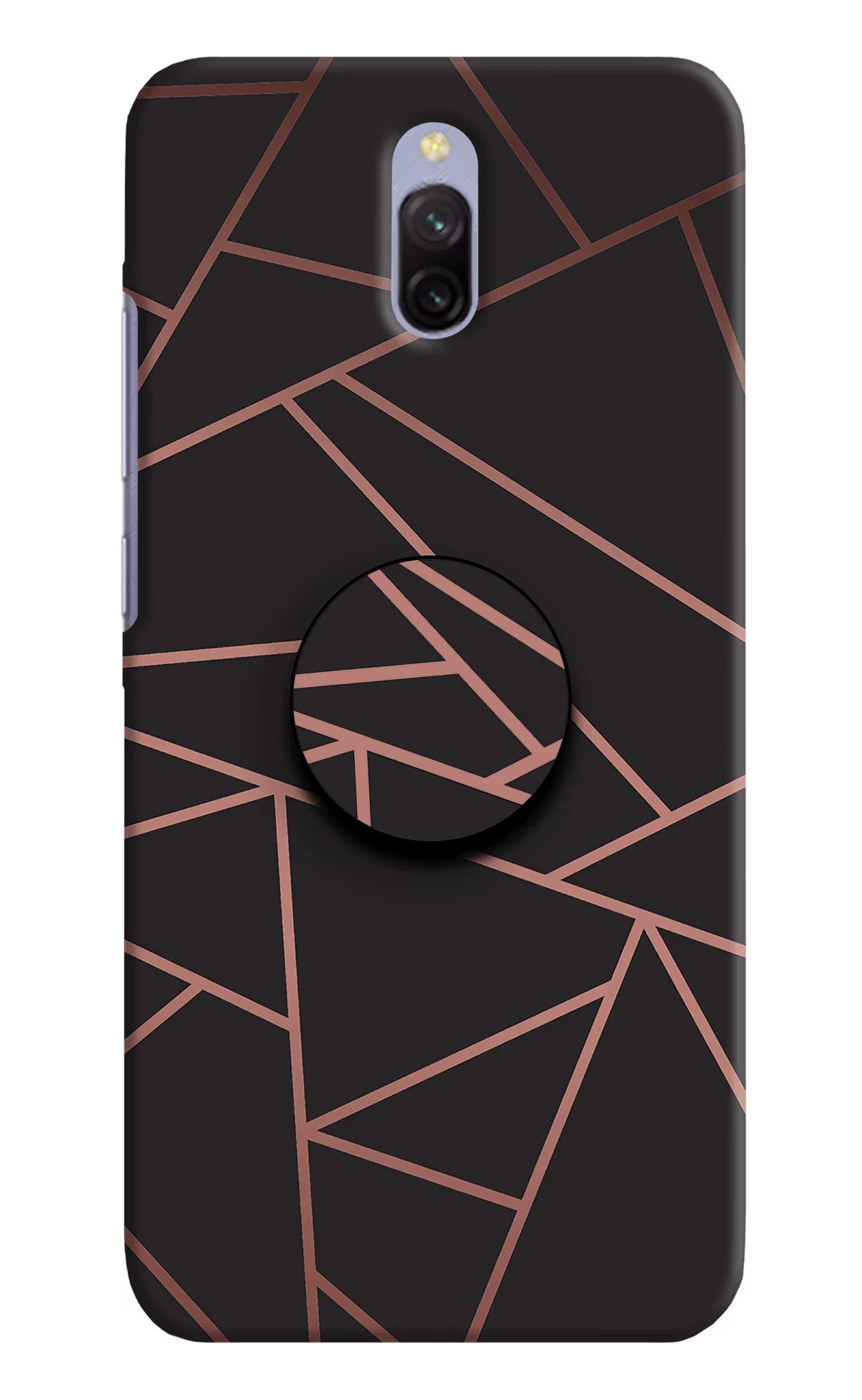 Geometric Pattern Redmi 8A Dual Pop Case by Casekaro