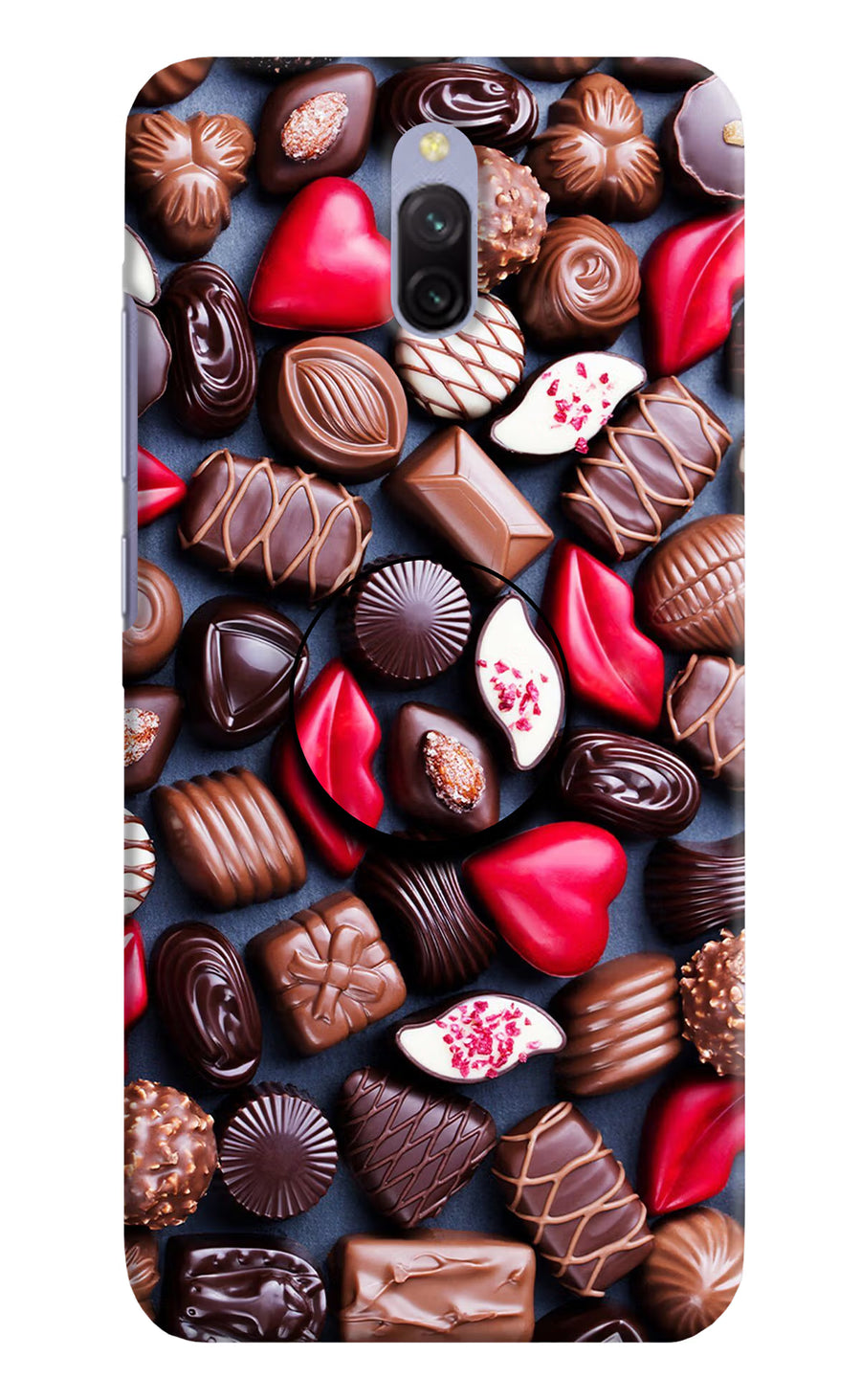 Chocolates Redmi 8A Dual Pop Case, Hard case