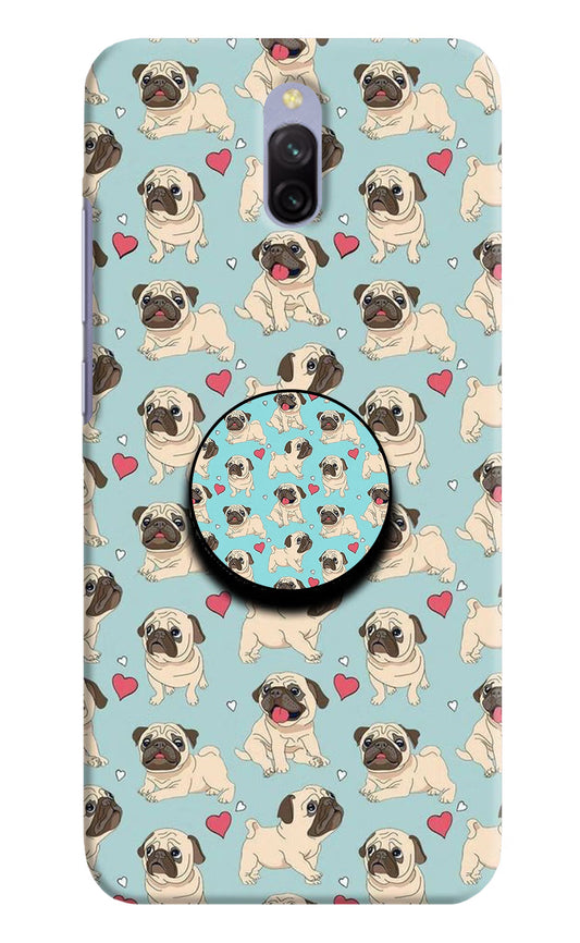 Pug Dog Redmi 8A Dual Pop Case by Casekaro