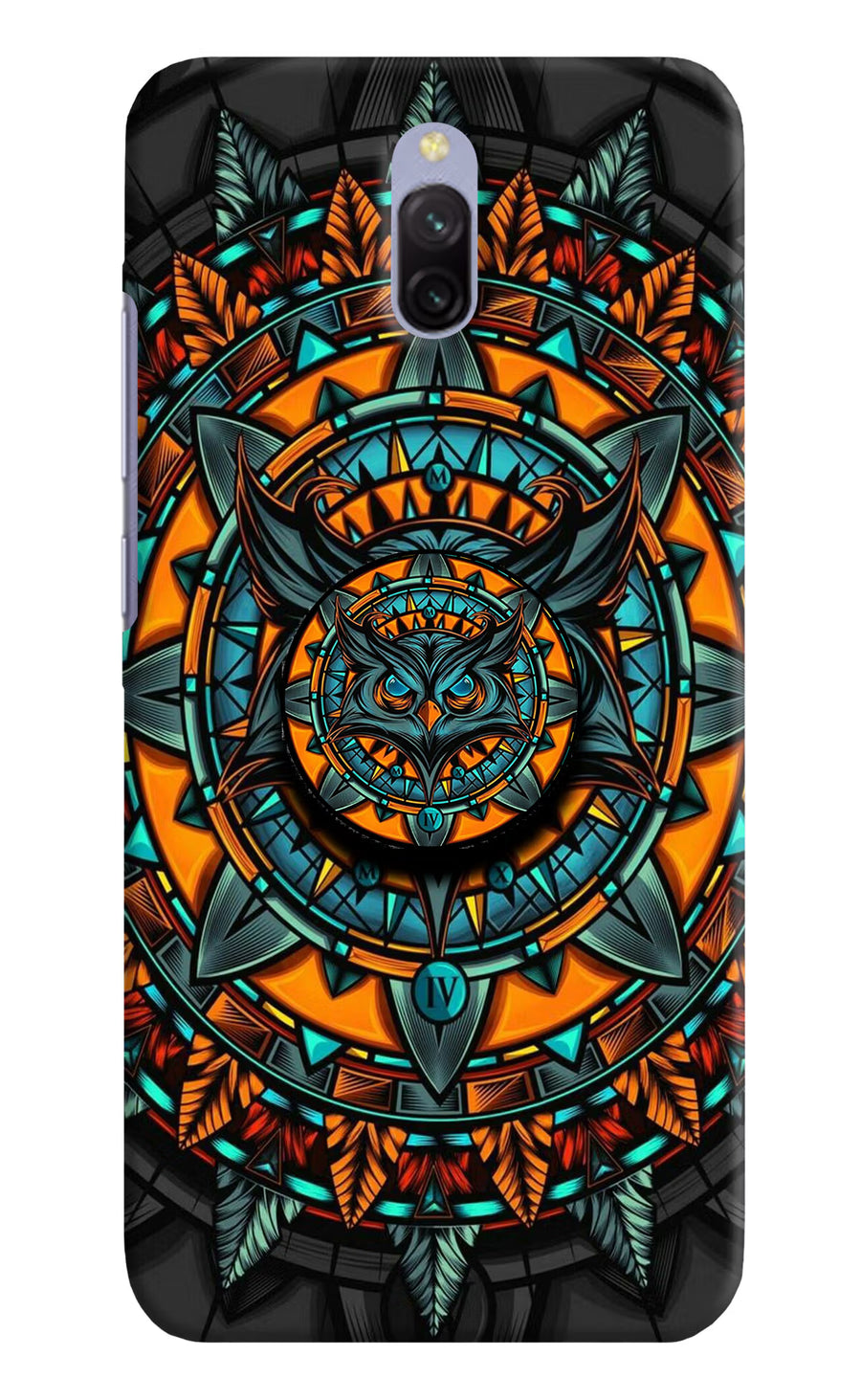 Angry Owl Redmi 8A Dual Pop Case, Hard case