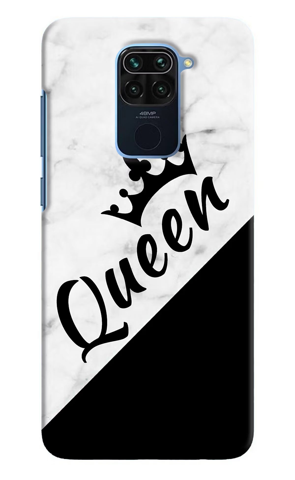 Queen Redmi Note 9 Hard Case Back Cover by Casekaro