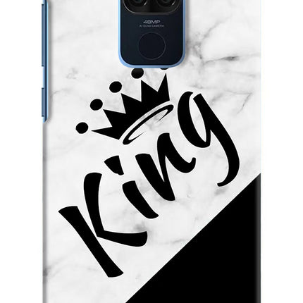 King Redmi Note 9 Hard Case Back Cover by Casekaro