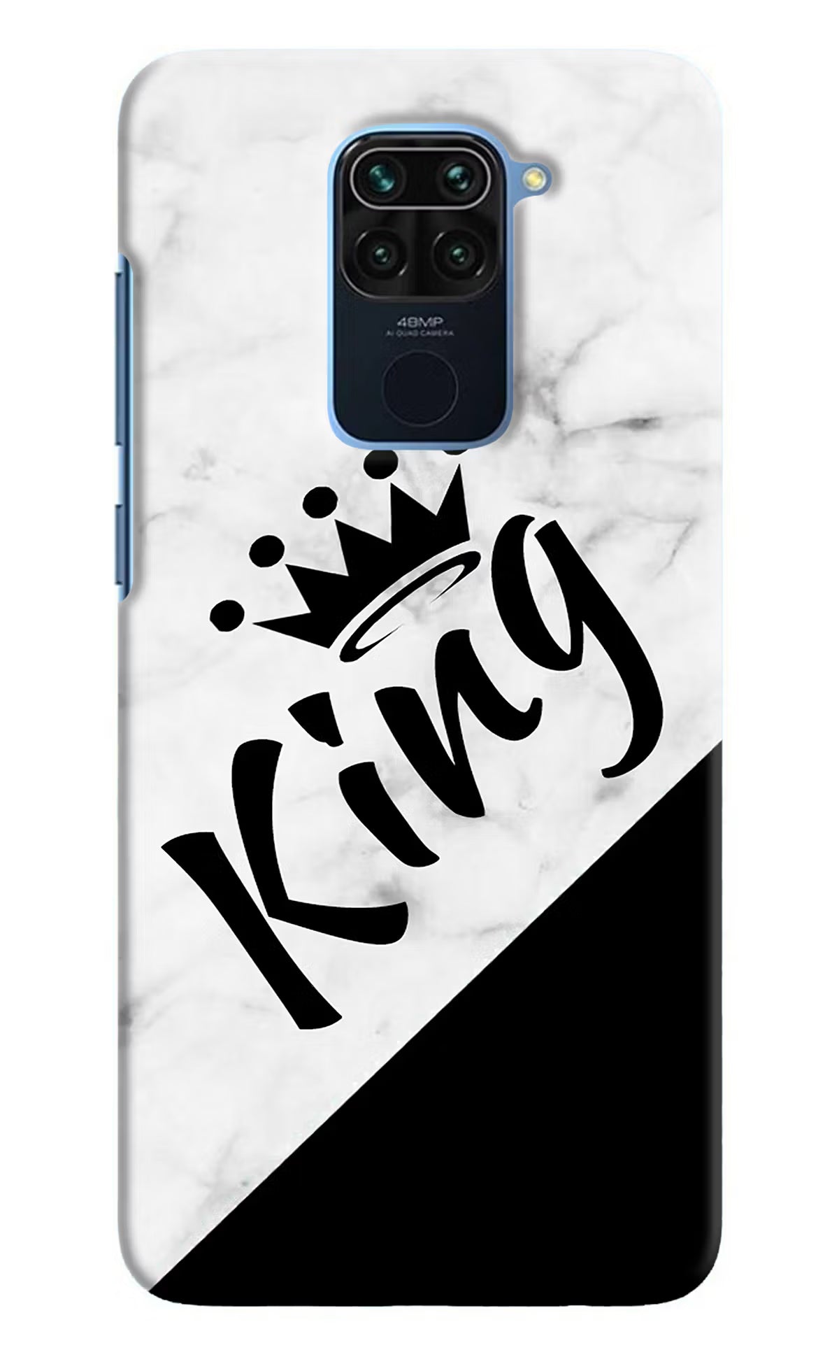 King Redmi Note 9 Hard Case Back Cover by Casekaro