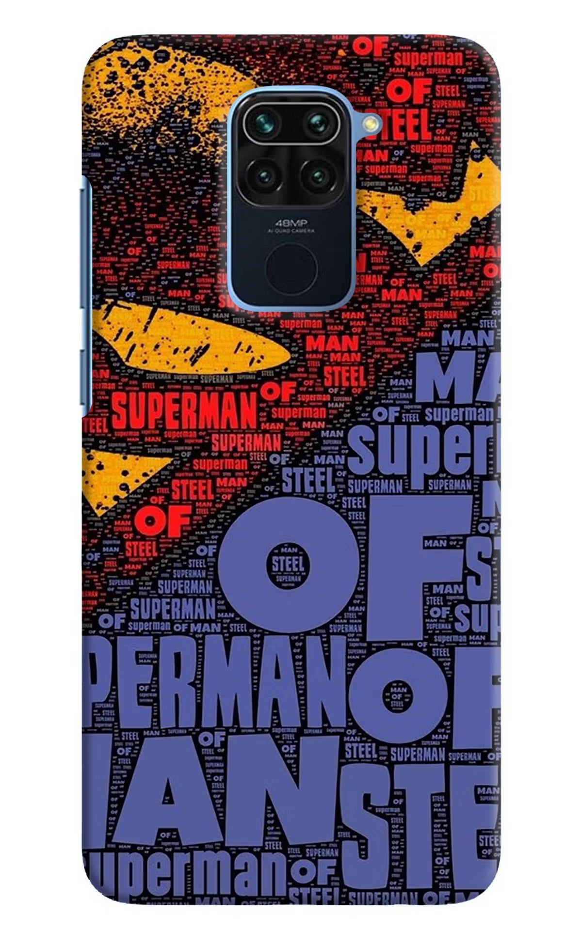 Superman Redmi Note 9 Hard Case Back Cover by Casekaro