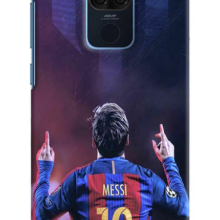 Messi Redmi Note 9 Hard Case Back Cover by Casekaro