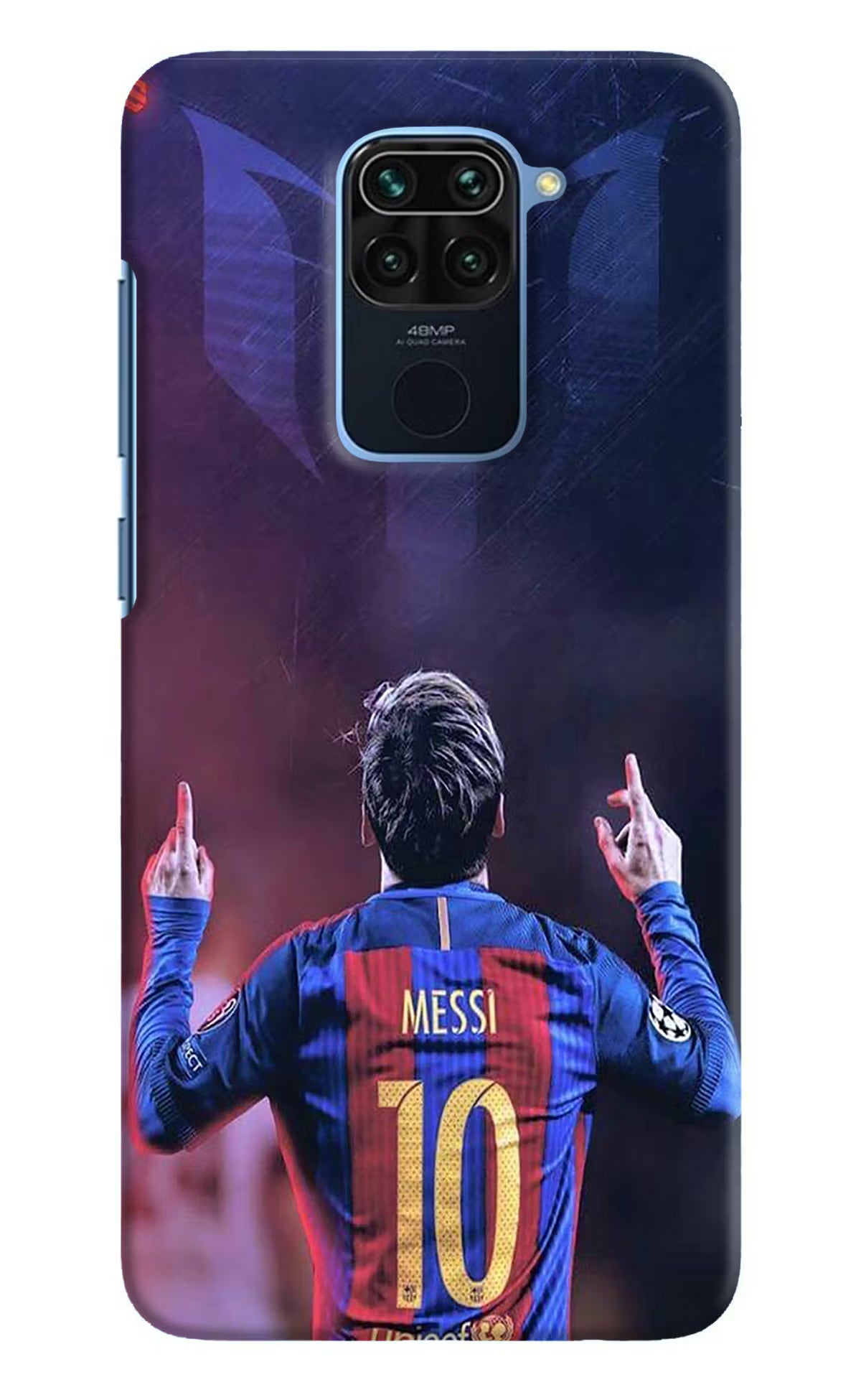 Messi Redmi Note 9 Hard Case Back Cover by Casekaro